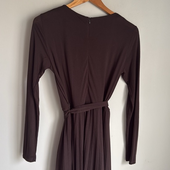 NEW Marella Zufolo Pleated Midi Dress large - Picture 12 of 16